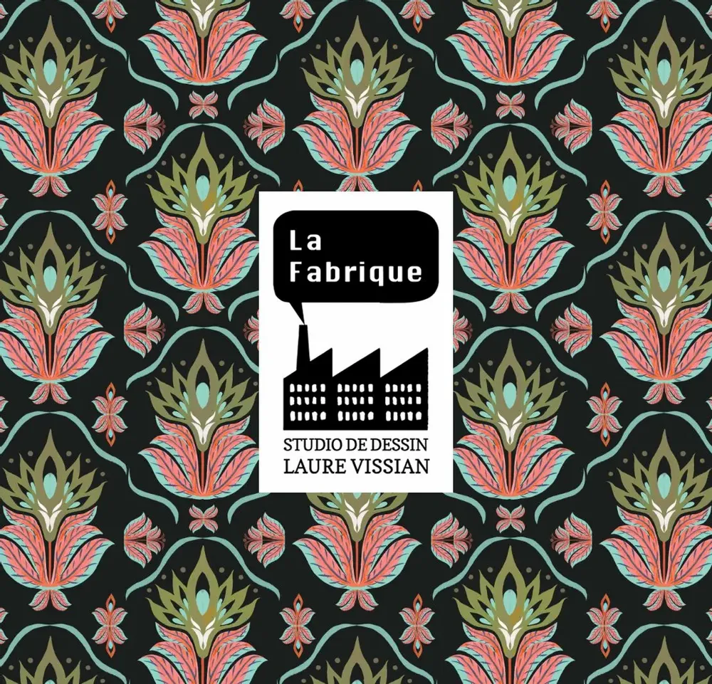 Textile and surface design - PATTERN DESIGN - LA FABRIQUE DESIGN TEXTILE