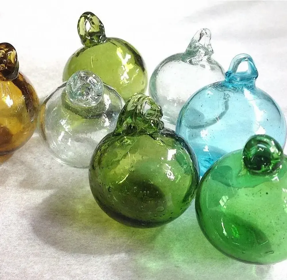 Outdoor decorative accessories - Boule de verre soufflé - LA MAISON DAR DAR