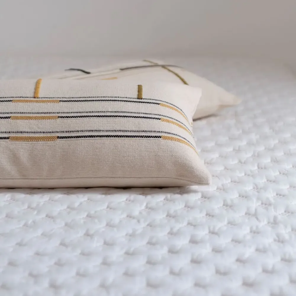 Fabric cushions - NAGA & ORIGAMI ORGANIC COTTON CUSHION COLLECTION - MILLE ET CLAIRE