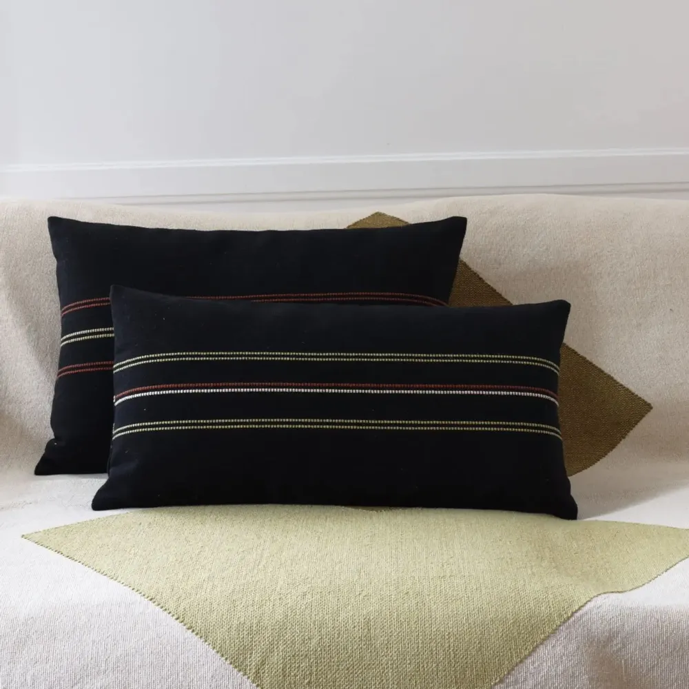Fabric cushions - NAGA & ORIGAMI ORGANIC COTTON CUSHION COLLECTION - MILLE ET CLAIRE