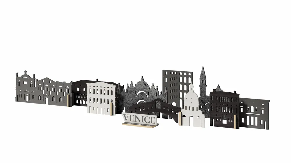 Objets personnalisables - Kit Memory City en bois à faire soi-même - ENJOYTHEWOOD