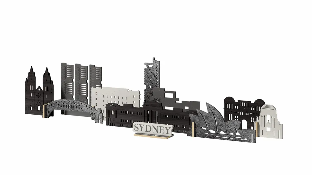 Objets personnalisables - Kit Memory City en bois à faire soi-même - ENJOYTHEWOOD