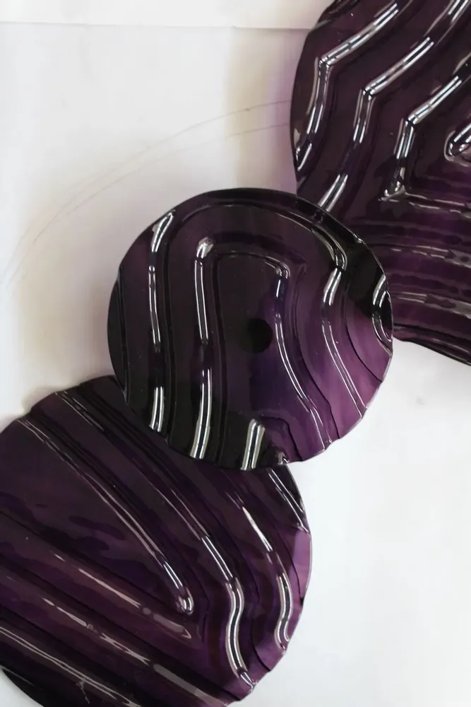 Art glass - ECOTONE · Wall artifact - AURORE BOUTER · GLASS ART