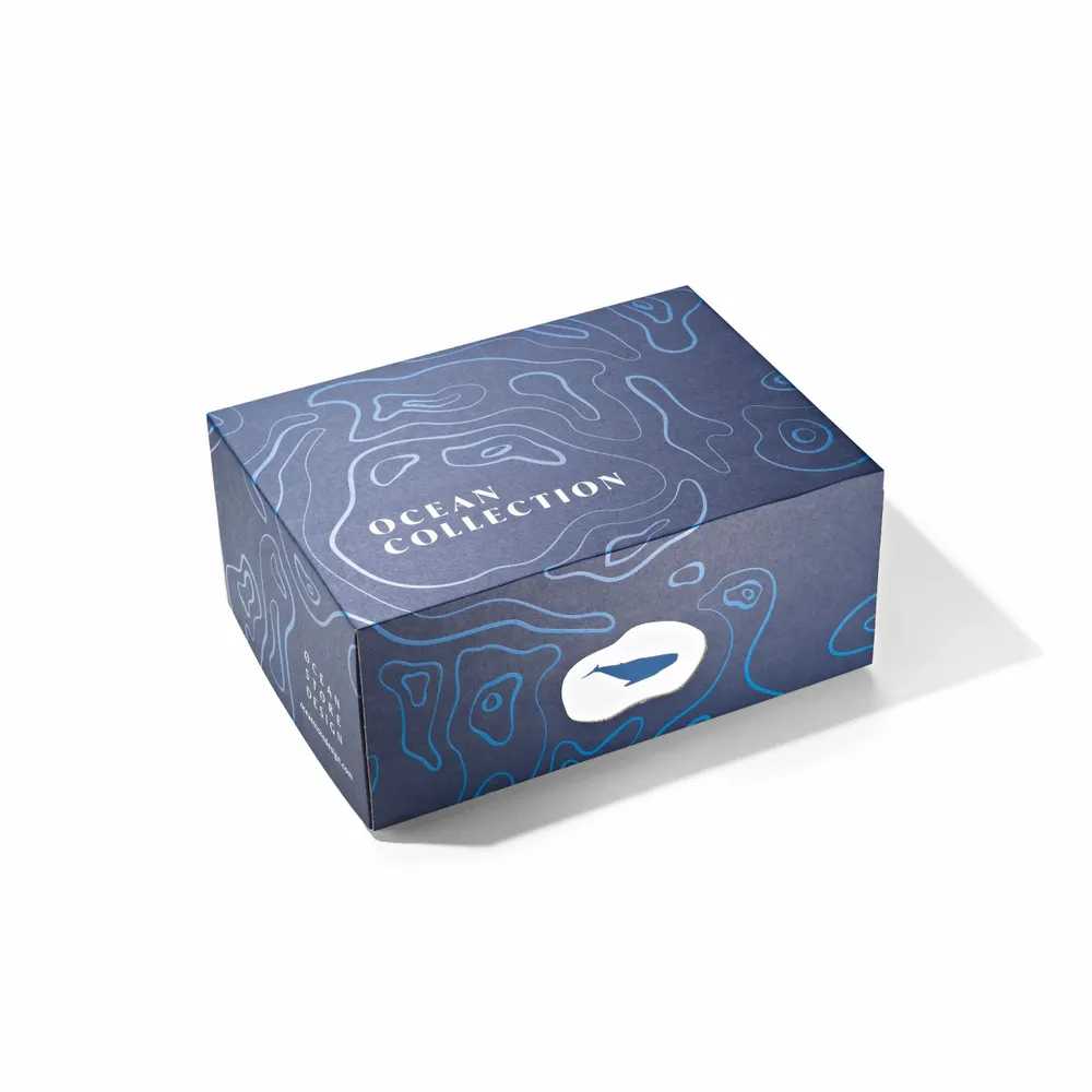 Spa - Porcelain Whale Sculpture – Blue - OCEANSTORE DESIGN
