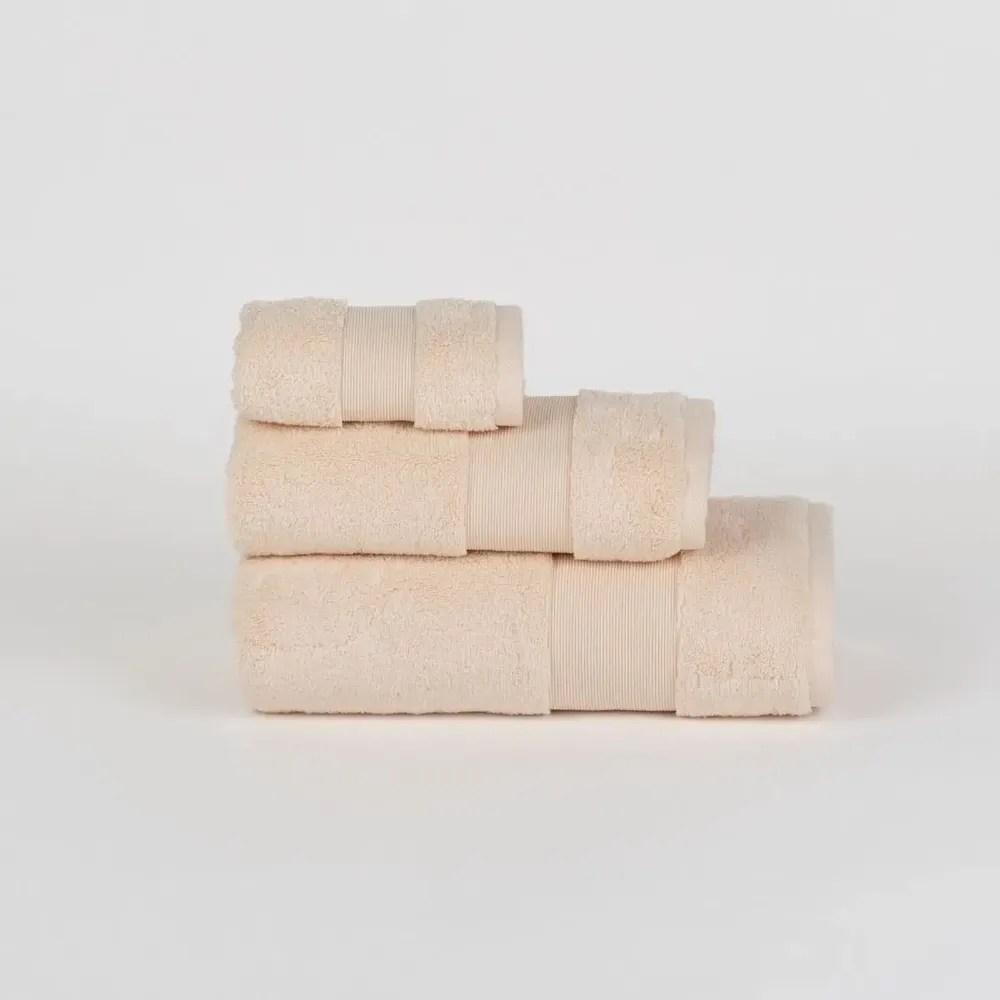Autres linges de bain - Serviette Petra 30/50cm, écru - DILIOS