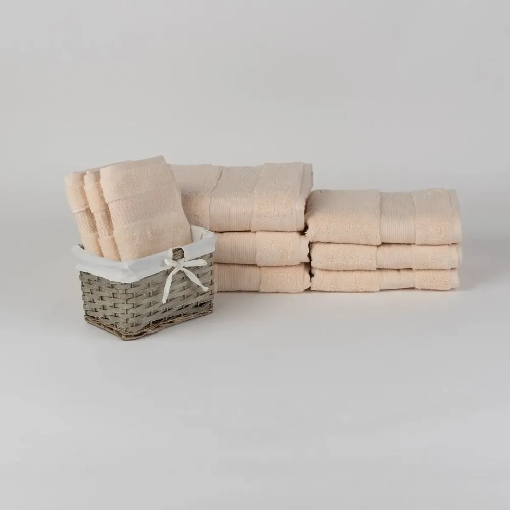 Autres linges de bain - Serviette Petra 30/50cm, écru - DILIOS