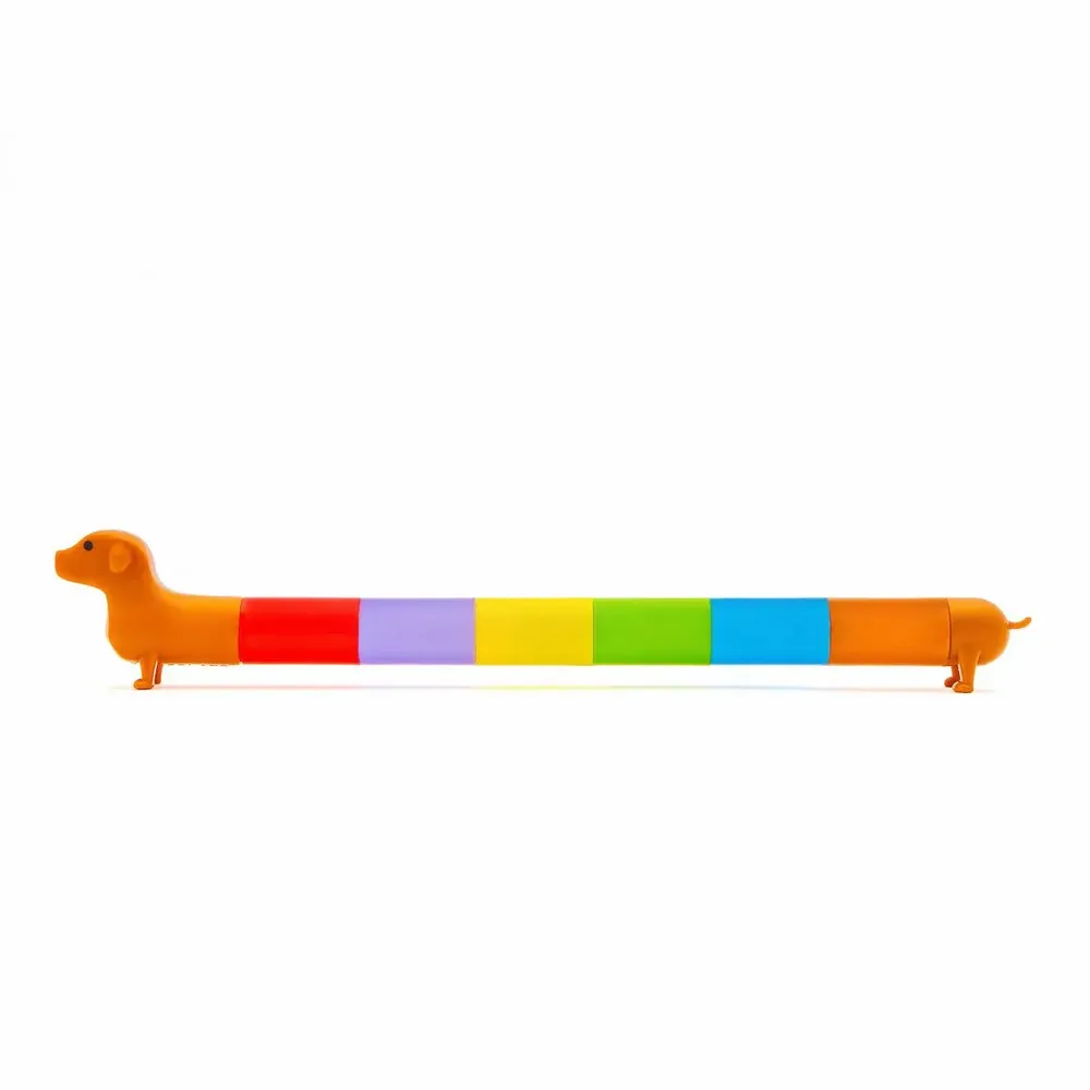 Stationery - Rainbow Dachshund Markers - KIKKERLAND
