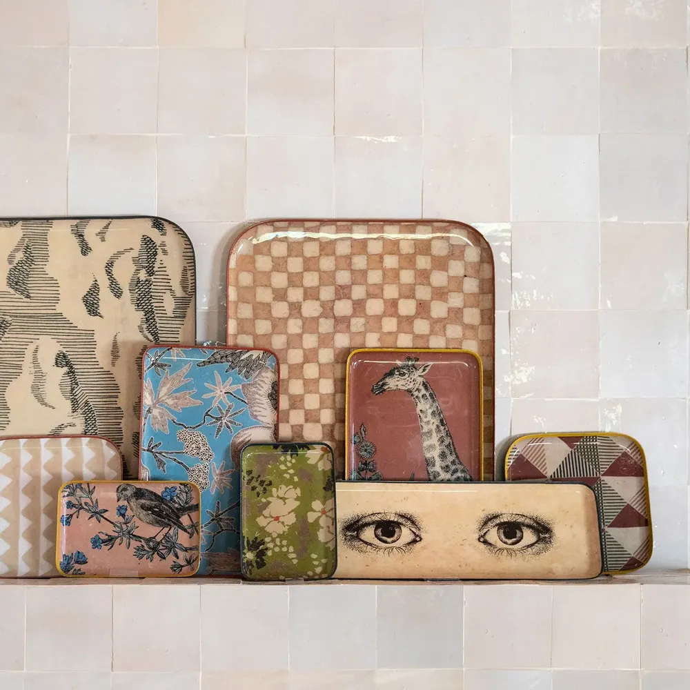 Trays - Atari board - LE MONDE SAUVAGE BEATRICE LAVAL