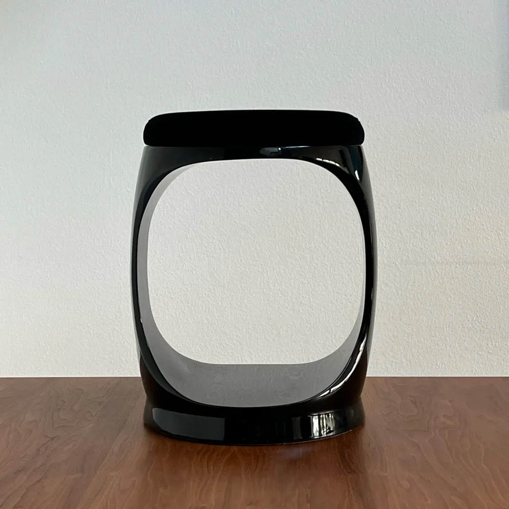 Stools - Signet Ring Stool I Black - SOFTICATED