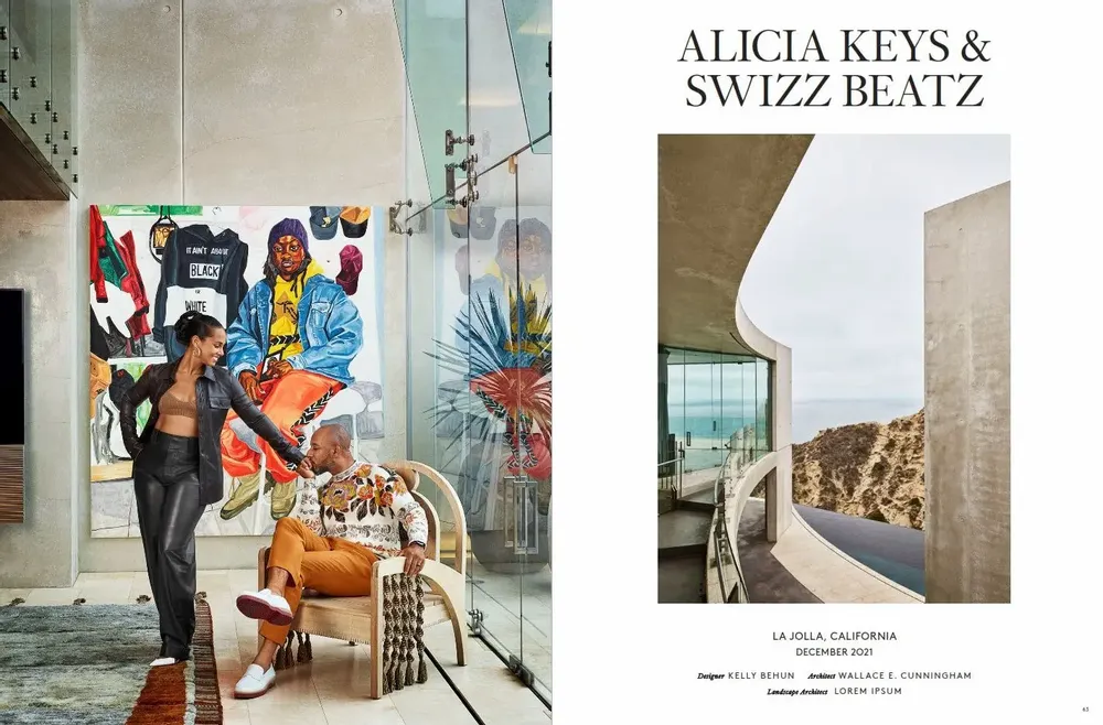 Objets de décoration - La publicité à la maison : Architectural Digest - NEW MAGS