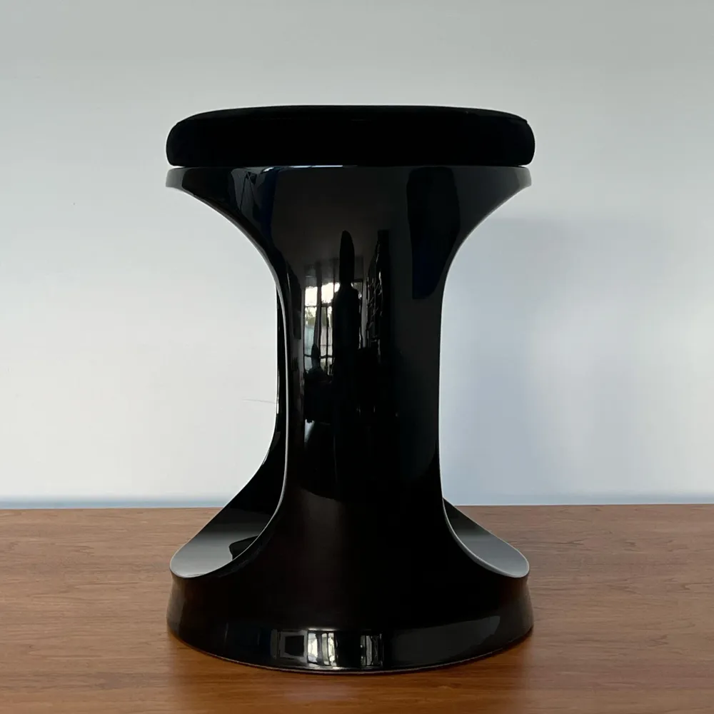 Stools - Signet Ring Stool I Black - SOFTICATED