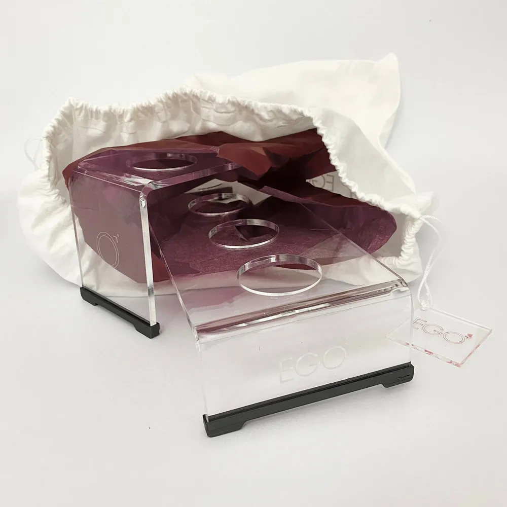 Tea and coffee accessories - Dual tray set for 8 coffee cups or glasses - Missorium Duo - EGOUNDESIGN