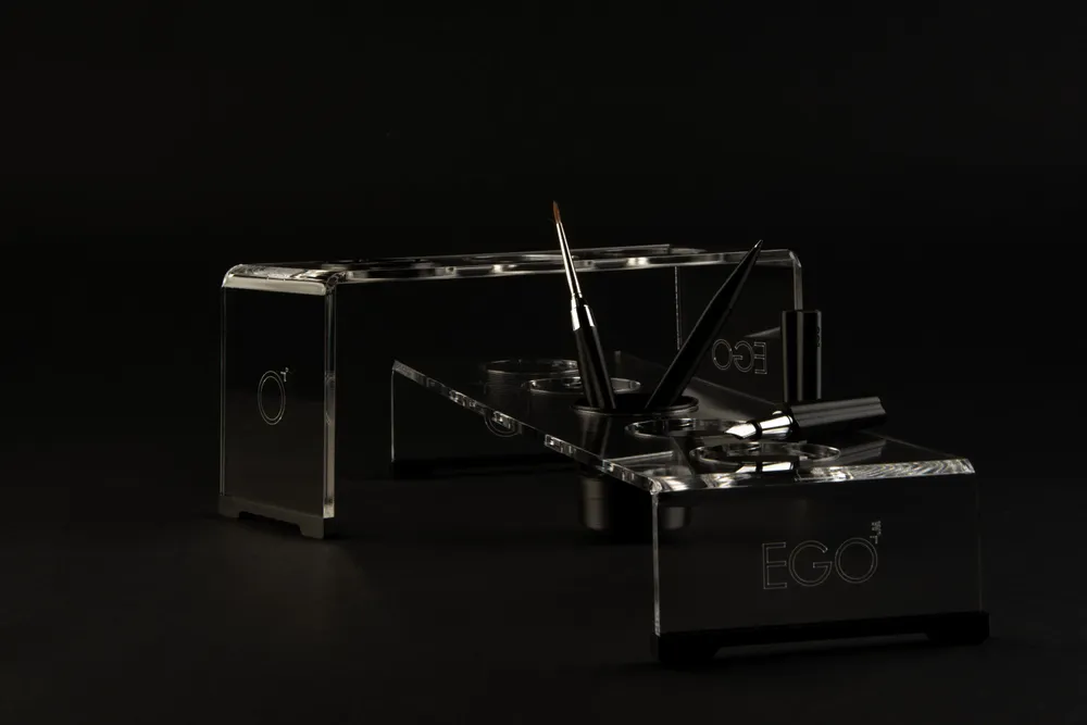 Tea and coffee accessories - Dual tray set for 8 coffee cups or glasses - Missorium Duo - EGOUNDESIGN