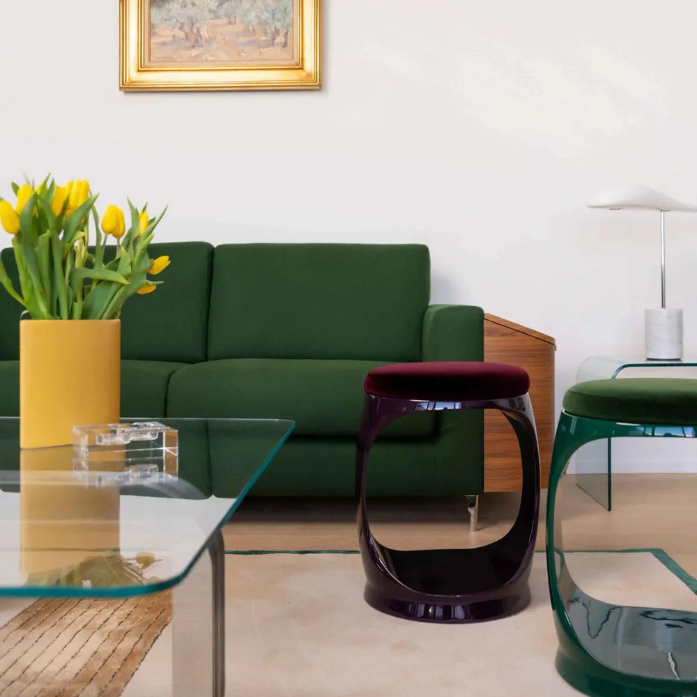 Stools - I Signet Ring I Forest Green Stool - SOFTICATED