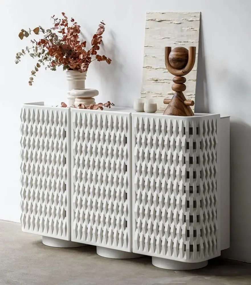 Chests of drawers - CHAIN MAIL III cabinet - GALERIE SANA MOREAU