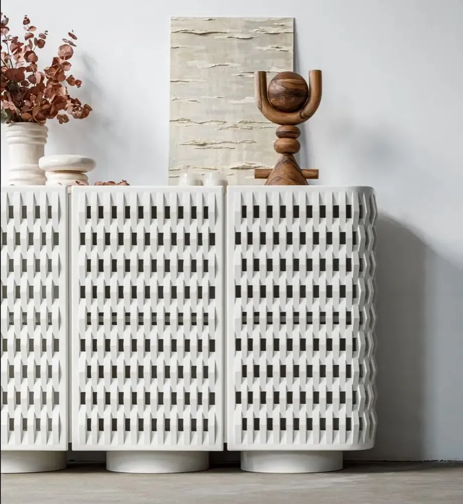 Chests of drawers - CHAIN MAIL III cabinet - GALERIE SANA MOREAU