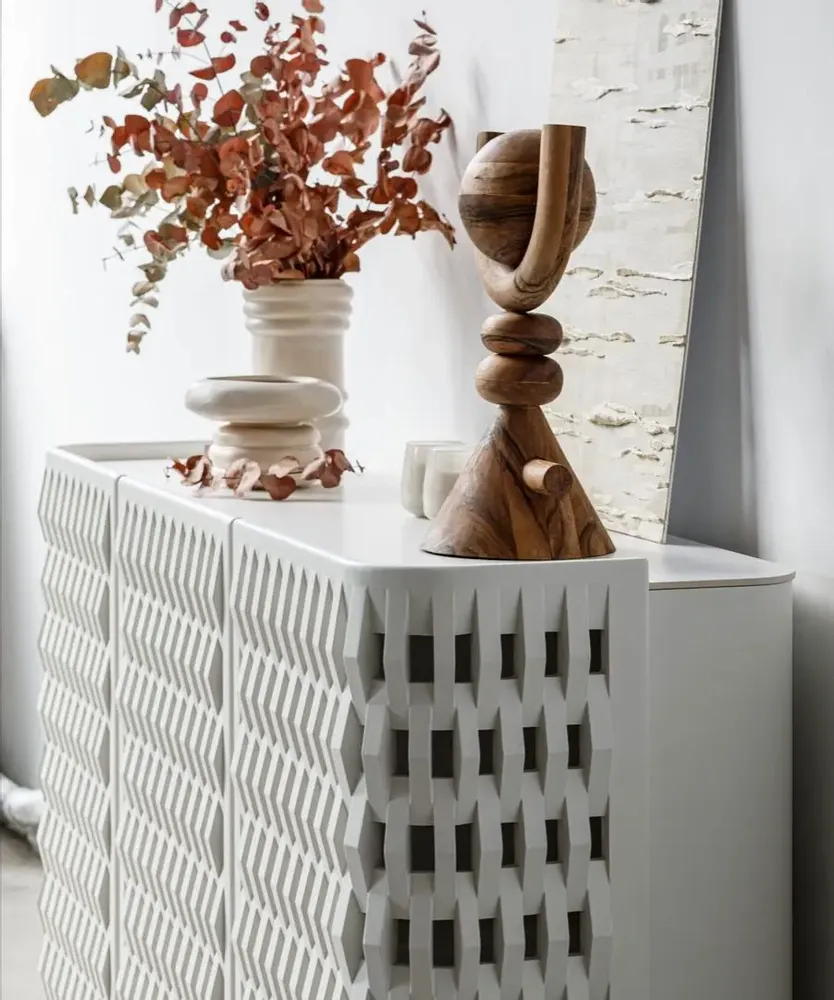 Chests of drawers - CHAIN MAIL III cabinet - GALERIE SANA MOREAU