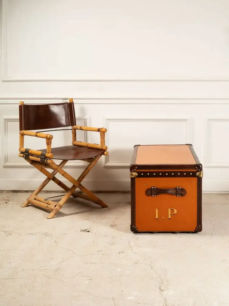 Decorative objects - Malle Louis Vuitton Orange - BAGAGE COLLECTION