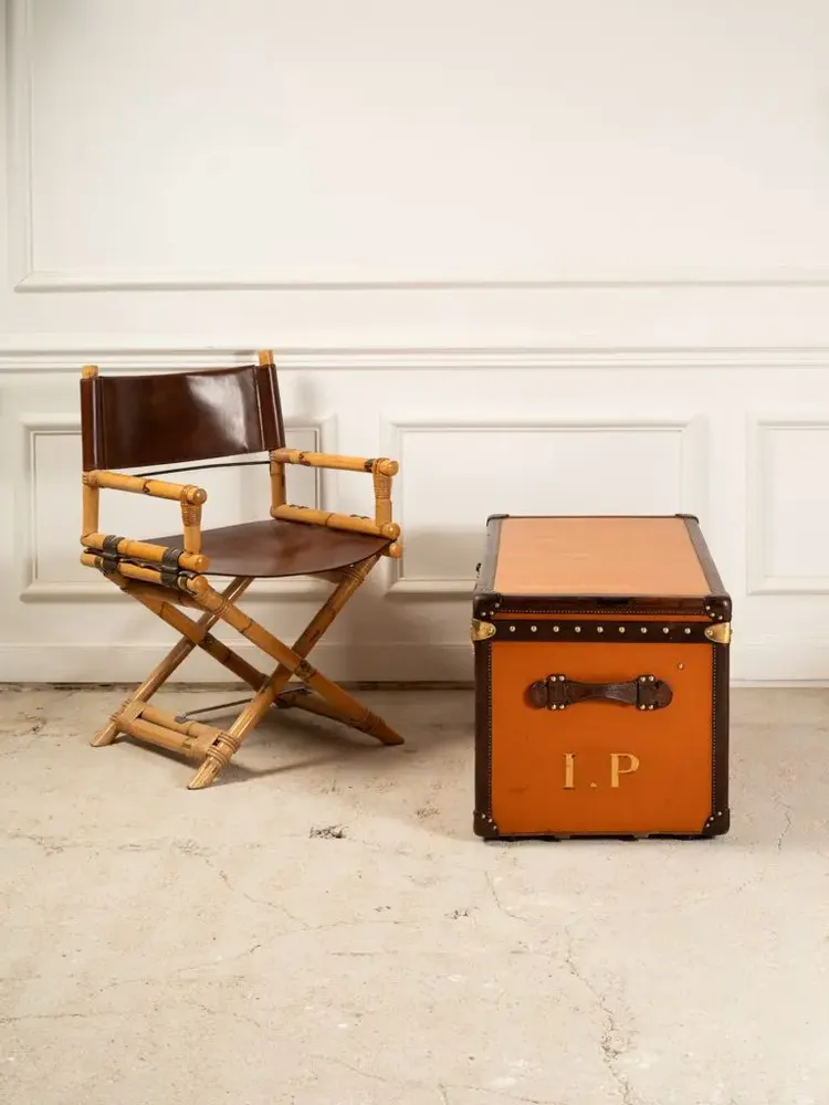 Decorative objects - Malle Louis Vuitton Orange - BAGAGE COLLECTION