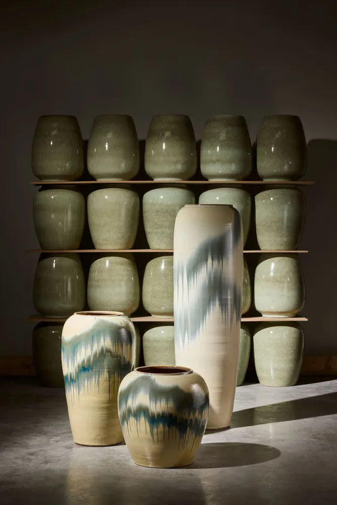 Ceramic - HIMALAYA flamed ceramic jar line - CFOC