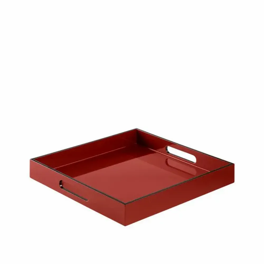 Trays - SIGNATURE square lacquer tray - CFOC