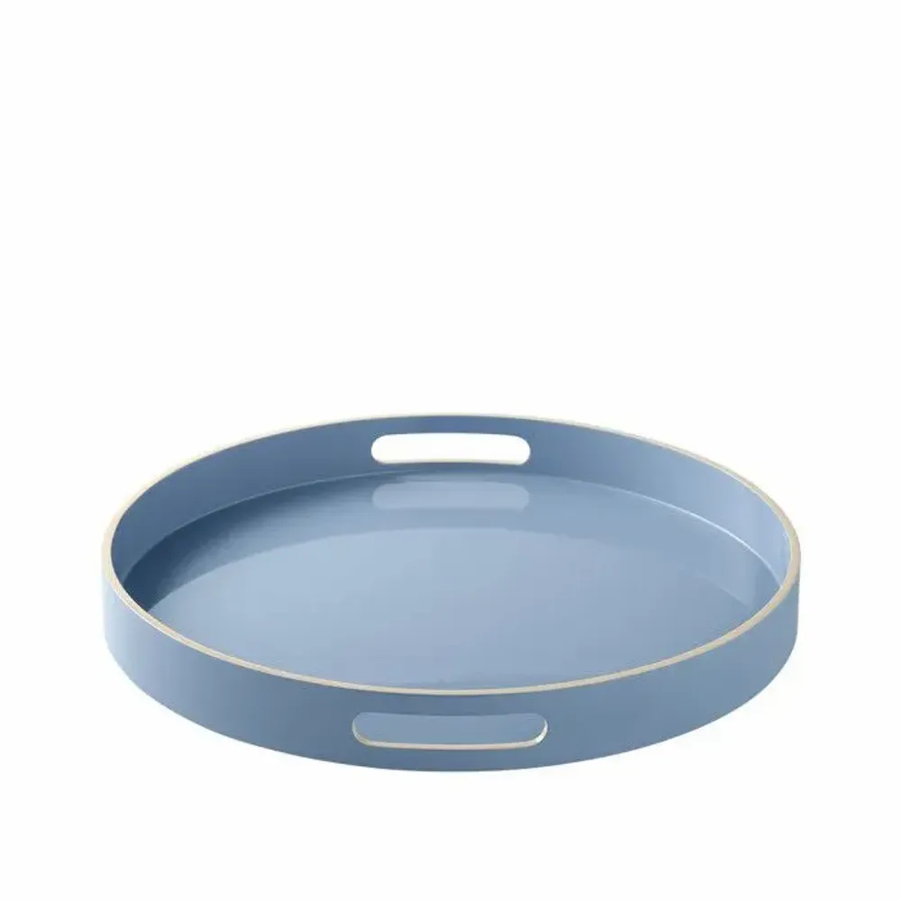 Trays - SIGNATURE round lacquer tray - CFOC