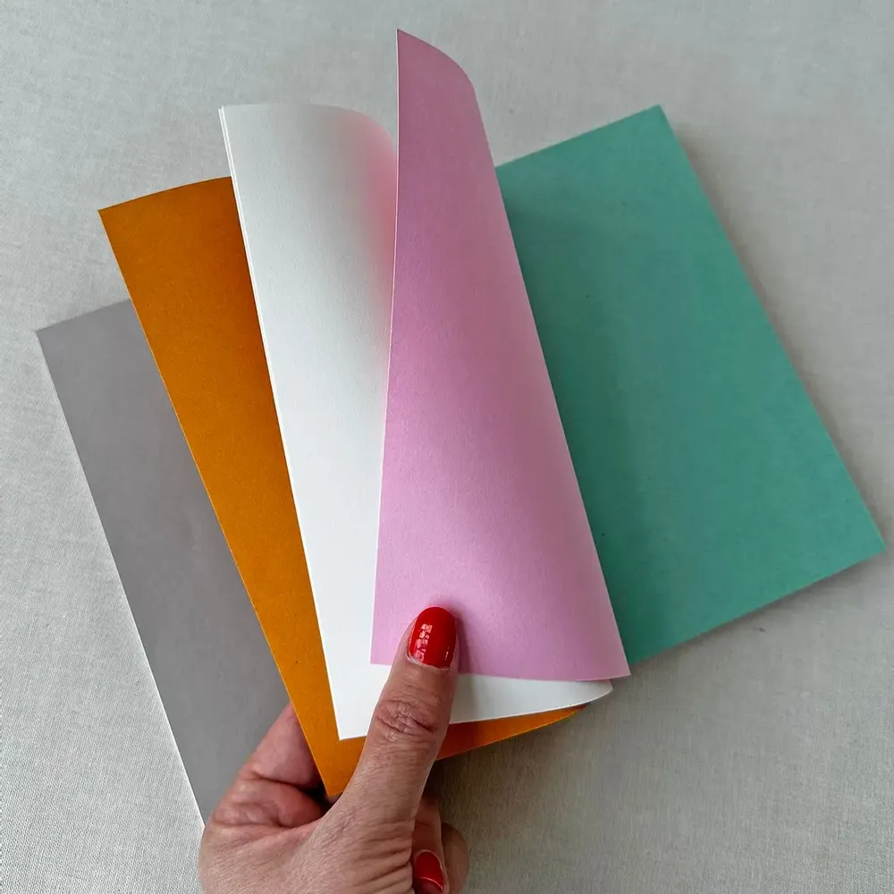 Stationery - Handmade Marbled Notebook - SUKIE