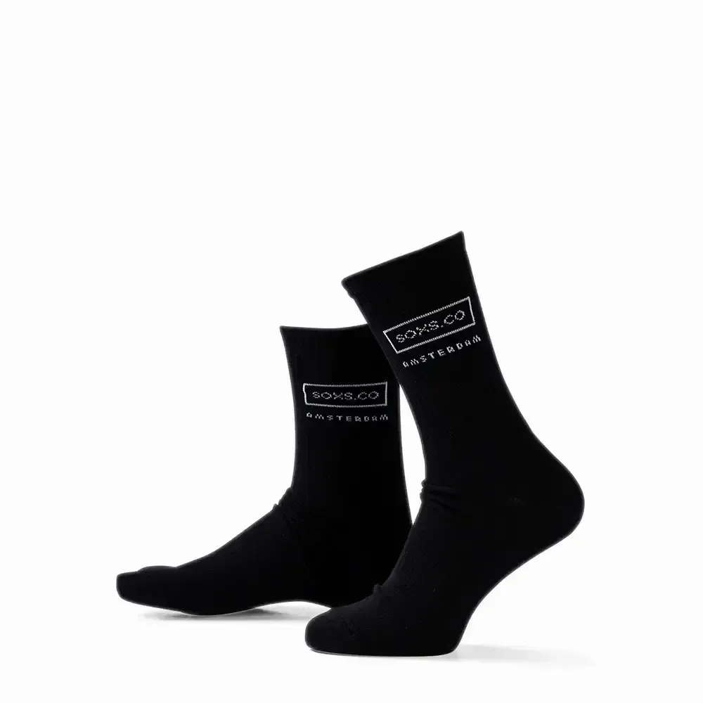 Socks - Socks - Sport, medium, cotton, black, 37-41 - SOXS.CO