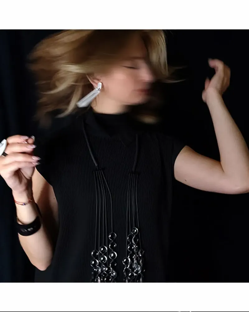 Bijoux - CRAFT #F32 | NOIR & BLANC pour toujours - ALEX+SVET
