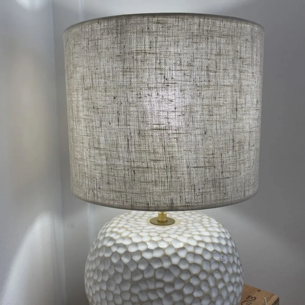 Decorative objects - Sandstone table lamp - LES POTERIES DE SWANE