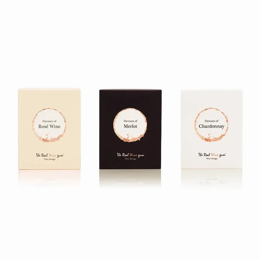 Gifts - Chardonnay, Rosé, Merlot, Merlot, Sauvignon and Shiraz Real Wine gums - VINOOS