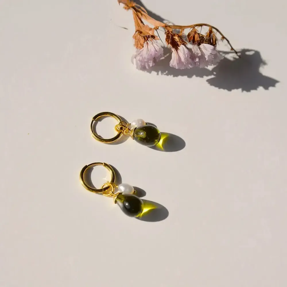 Bijoux - Bijoux en verre de VIN surcyclé (créés à partir de bouteilles de vin) - VINOOS