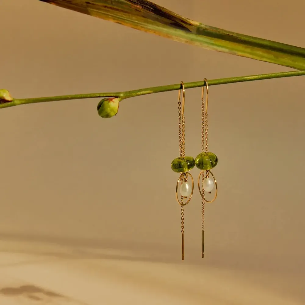 Bijoux - Bijoux en verre de VIN surcyclé (créés à partir de bouteilles de vin) - VINOOS