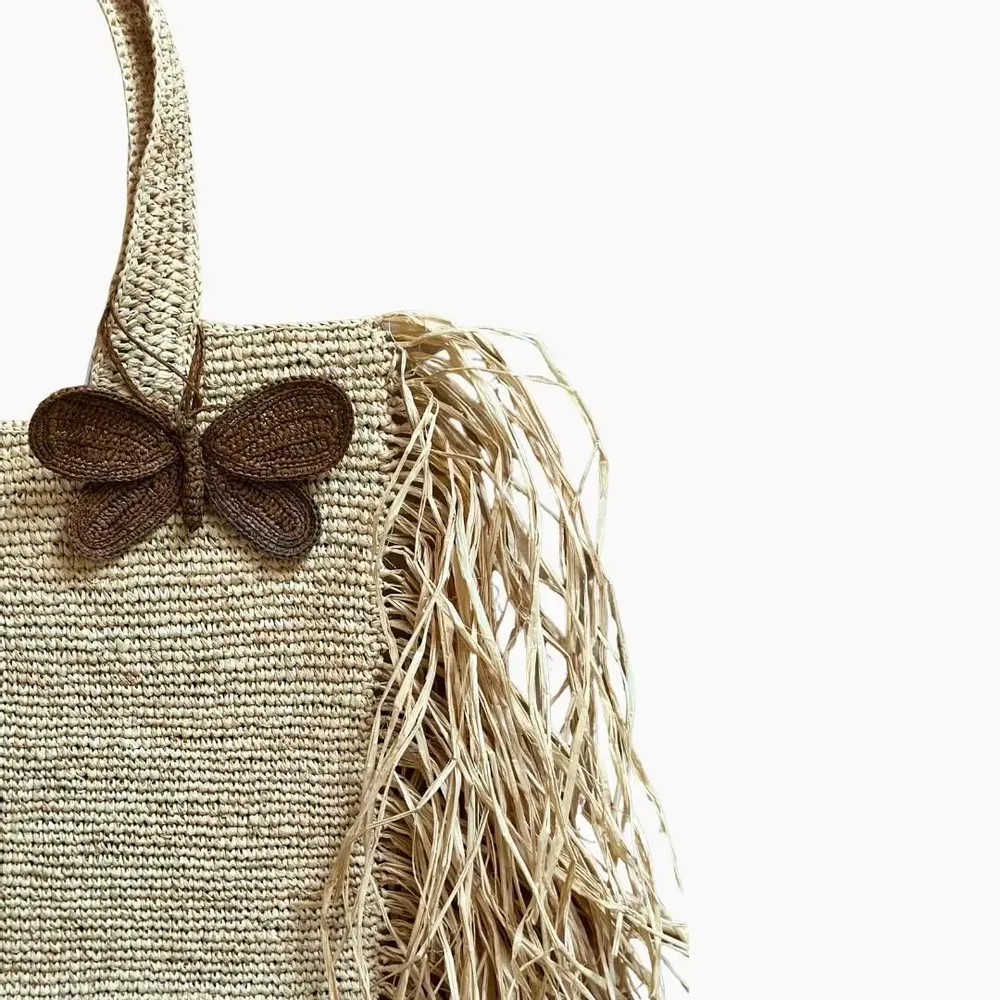 Sacs et cabas - VEZO SAC RAPHIA - AMARRE BEACHWEAR