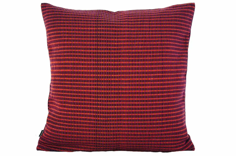 Coussins textile - Housse de coussin tissée à la main | Ability rouge, orange, rose - SOLOKO