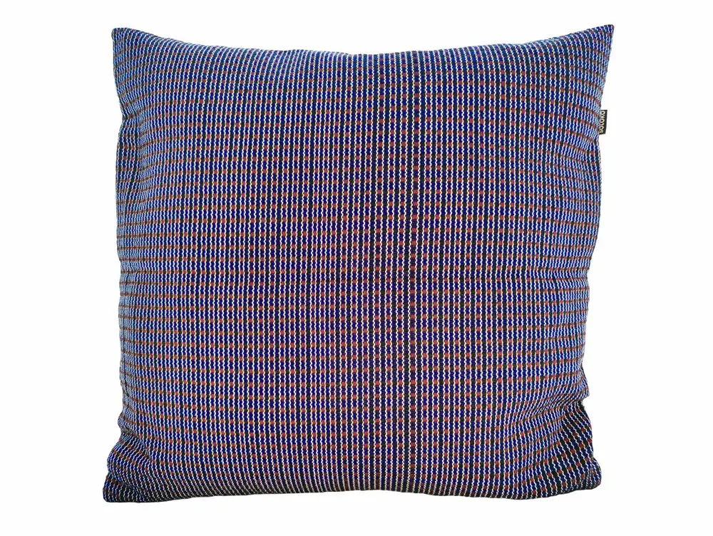 Coussins textile - Cushion Cover Handwoven | Ability wine red, blue, black - SOLOKO