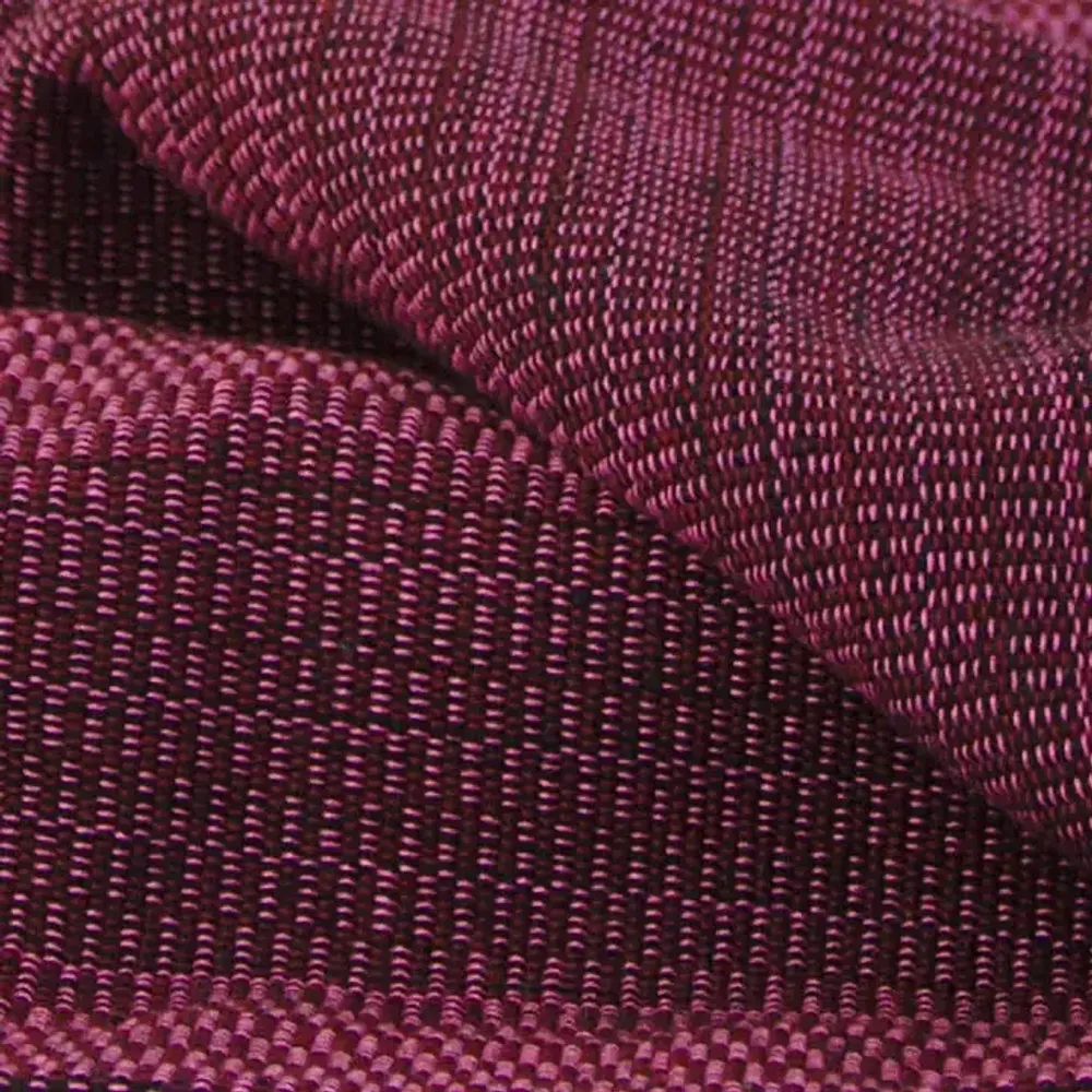 Fabric cushions - Cushion Cover Handwoven | Two is One wine red, pink - SOLOKO