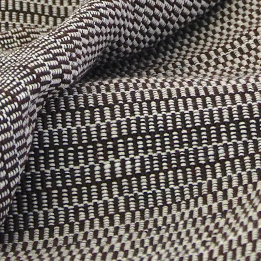 Coussins textile - Housse de coussin tissée à la main | Two is One brun, beige - SOLOKO