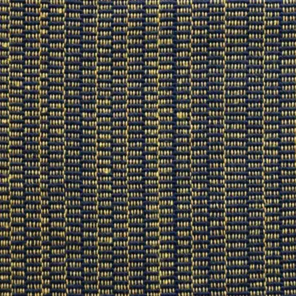 Coussins textile - Housse de coussin tissée à la main | Two is One bleu jaune - SOLOKO