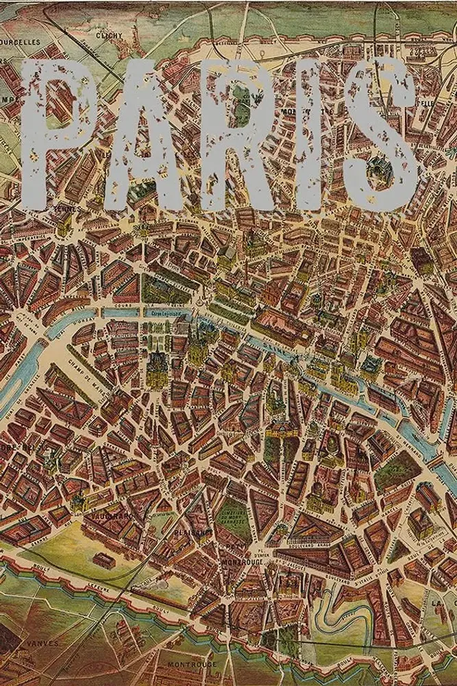 Poster - Paris - VANTOUR LDA