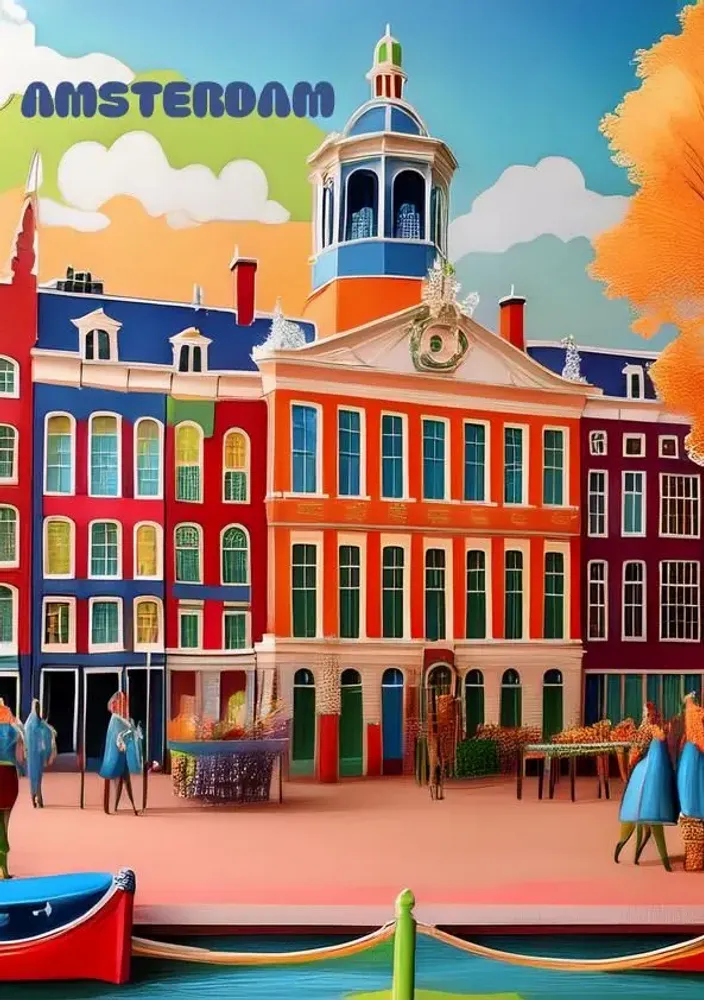 Poster - Amsterdam - VANTOUR LDA