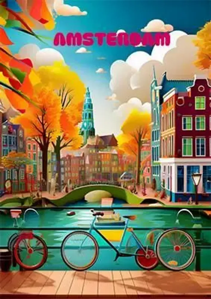Poster - Amsterdam - VANTOUR LDA