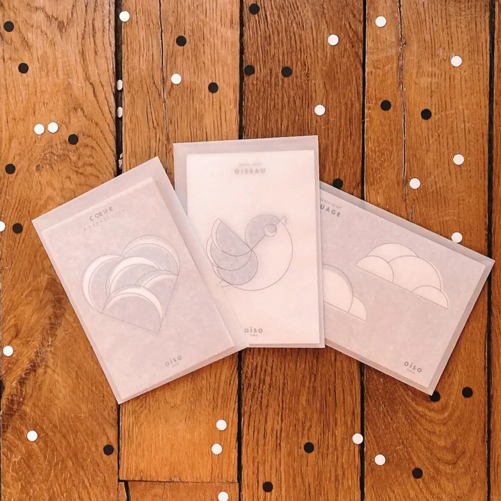 Card shop - BIRD - OISO® creation - OISO