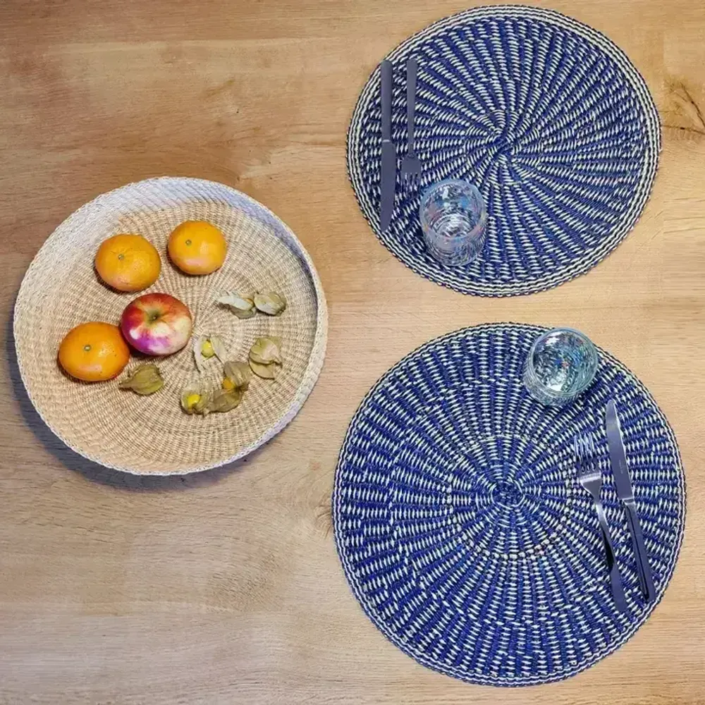 Corbeilles - Venyo Low - Panier de table | Plateau & panier de service | Nature - SOLOKO