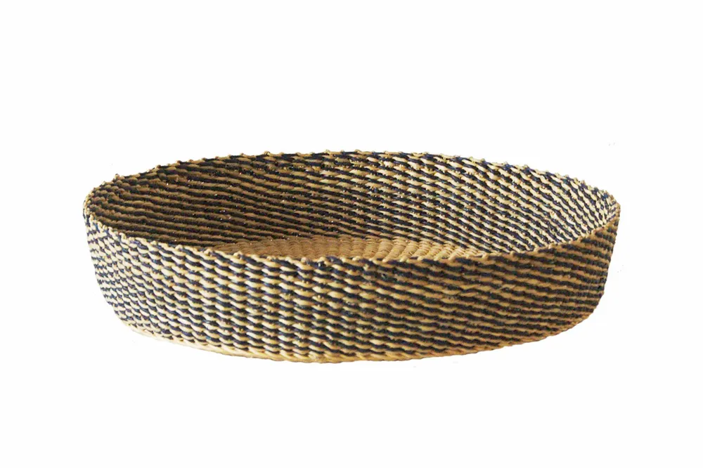 Corbeilles - Venyo Low - Panier de table | Plateau & panier de service | Bleu - SOLOKO