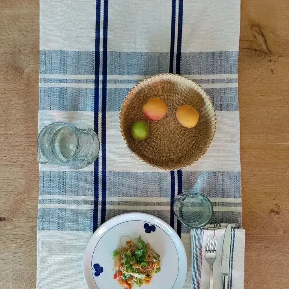 Corbeilles - Venyo Small - Panier de table tissé | Panier de rangement | Nature - SOLOKO