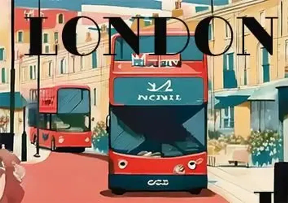 Poster - London - VANTOUR LDA