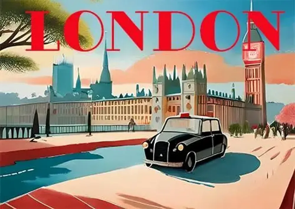 Affiches - London - ËME CULTURE ART