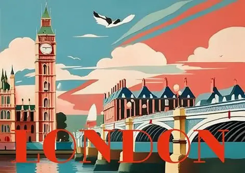 Affiches - London - ËME CULTURE ART