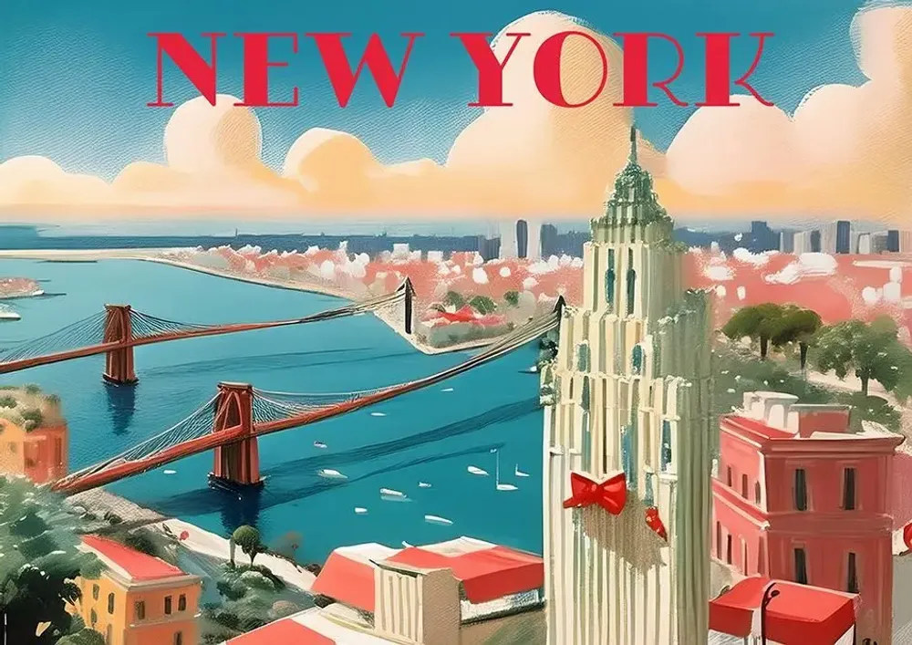 Poster - New York - VANTOUR LDA